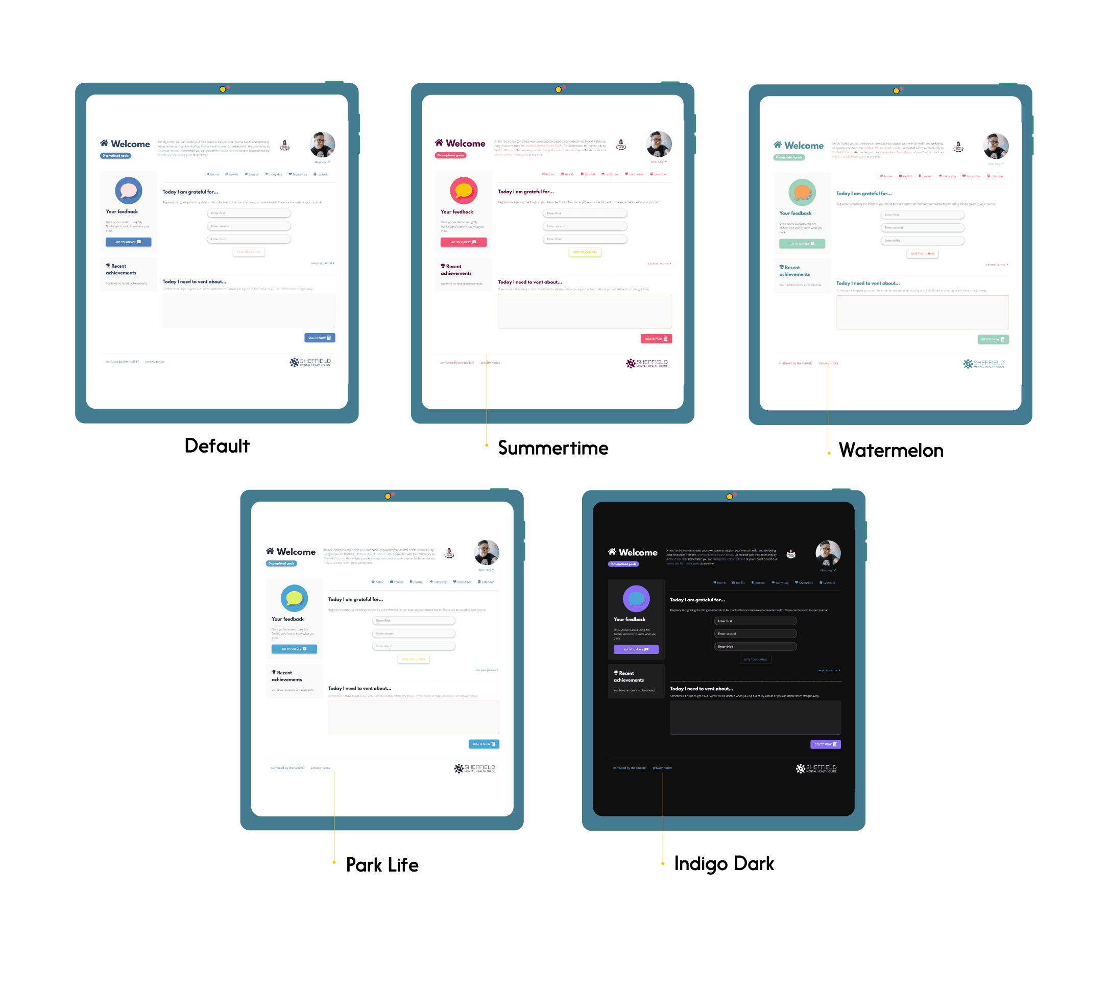 MyToolkit Colour Themes