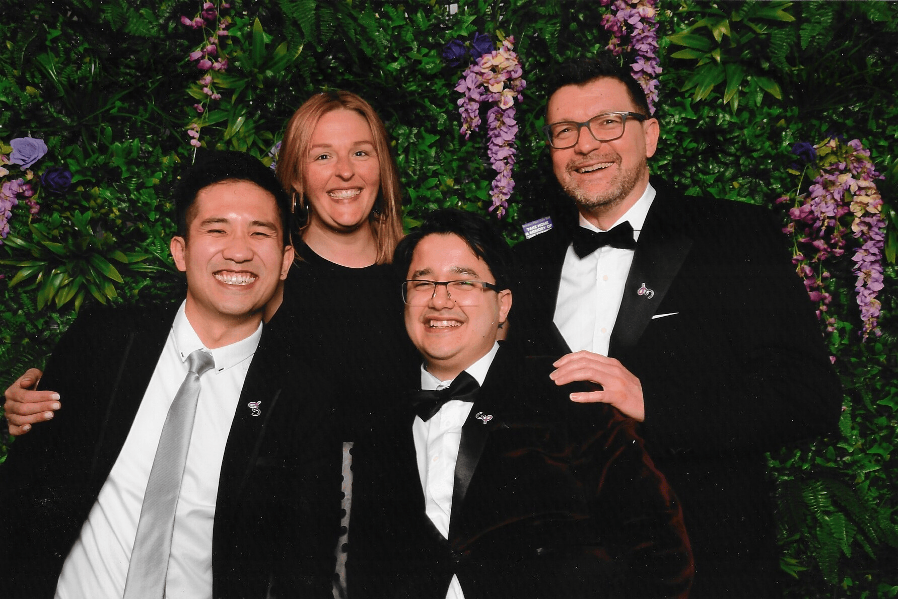 image of the team at the Weston Park Cancer Charity Gala ball